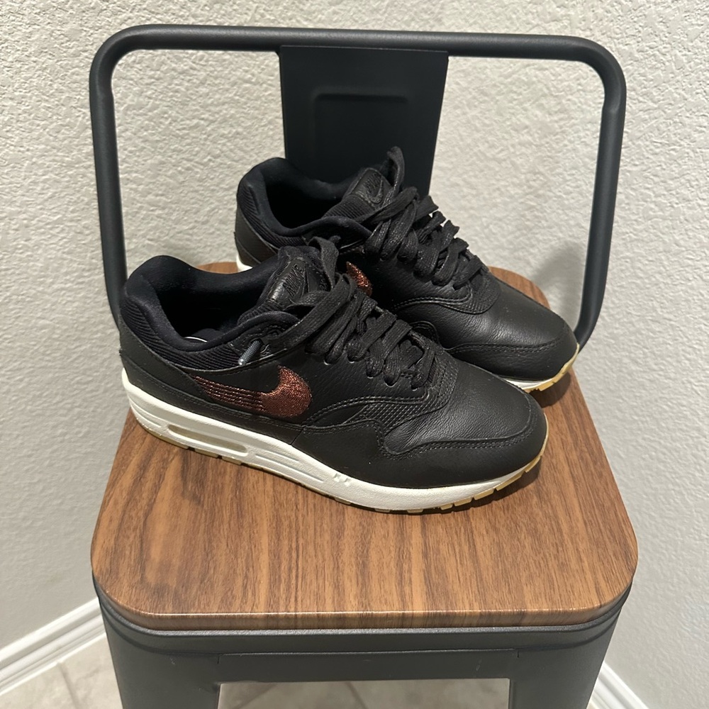 Nike Black and Copper Sneakers
